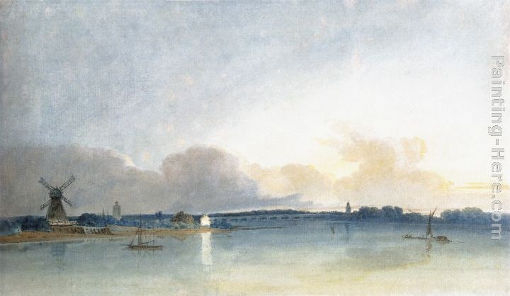 Thomas Girtin The White House at Chelsea